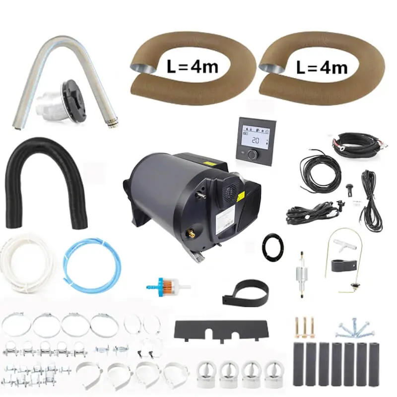 Super Prezzo Riscaldatore Combinato Aria/Acqua – Alimentazione Gasolio 12V