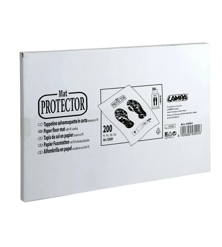 200 pezzi protezione moquette per auto in carta, 38x50 cm A Buon Prezzo
