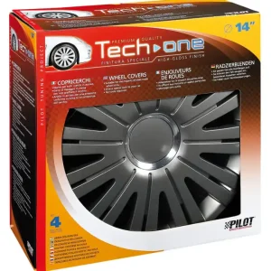 Must-Have Copricerchi per auto active grafite - ø 14" pilot 31561