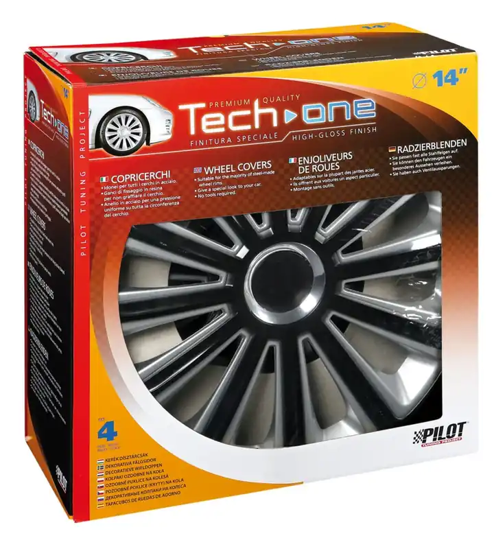 Copricerchi per auto trend dc rc - ø 14" pilot 31591 Vendita Finale