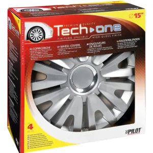 Nuova Collezione Copricerchi per auto "royal silver" - ø 15" pilot 31542