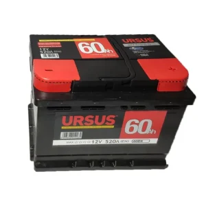 Batteria avviamento auto ursus max, 60 ah dx Spedizione Espresso
