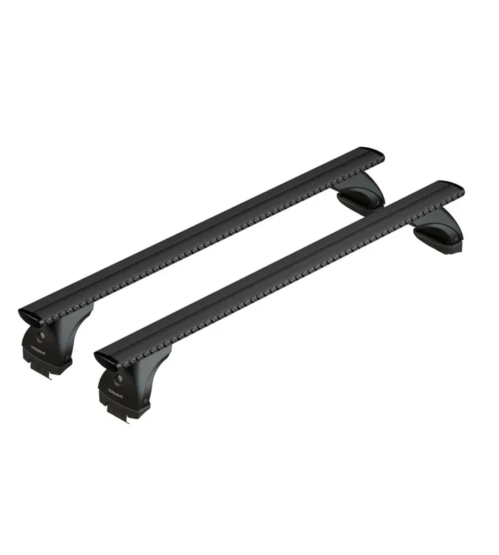 Set completo barre portatutto "evos 127 silenzio black m" in alluminio - nk127ebm Nuovo Arrivo