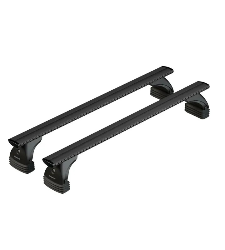 Set completo barre portatutto "evos 044 silenzio black l" in alluminio - nk044ebl Must-Have