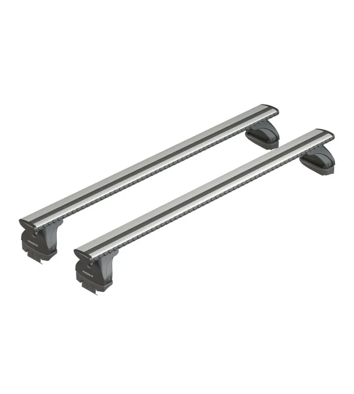 Set completo barre portatutto "evos lp 242 silenzio xl" in alluminio - nk242lsxl Offerta
