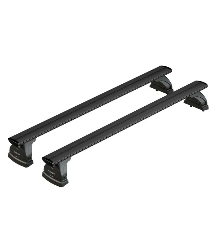 Soddisfatti O Rimborsati Set completo barre portatutto "evos lp 230 silenzio black m" in alluminio - nk230lbm