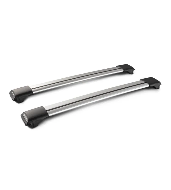 Coppia barre auto portatutto in alluminio - 73+79 cm y8050208 Soddisfatti O Rimborsati