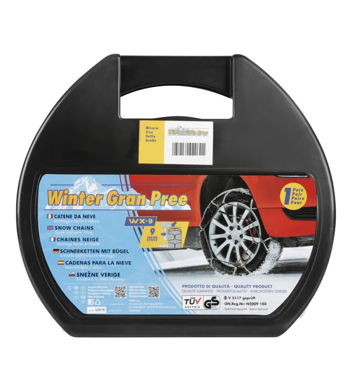 Ordina Subito Catene da neve winter gran pree "wx-9" misura 9,5 - gp02065