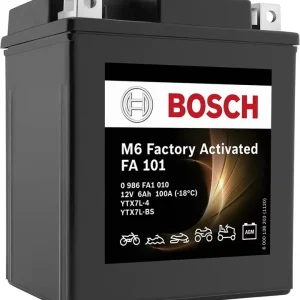 Batteria moto bosch "fa101" 6ah dx preattivata Popolare