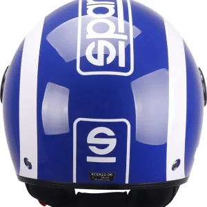 Casco moto sparco sp601 blu/bianco tg.l Promozione