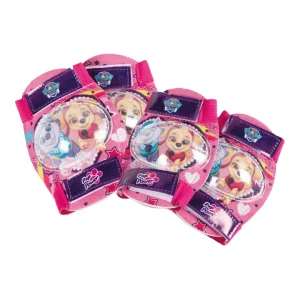 Kit di protezione "paw patrol boy girl" con 2 gomitiere e 2 ginocchiere Economico