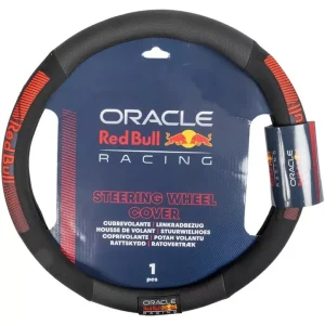 Coprivolante auto universale redbull "powerbar" nero e rosso 38 cm Prezzo Scontato