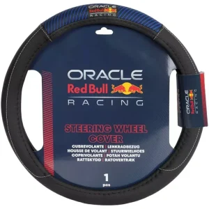 Coprivolante auto universale redbull "blended lines" nero e bianco 38 cm Esclusivo