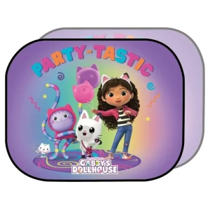 Occasione Imperdibile Coppia tendine parasole laterali auto "gabby party" 44x35 cm