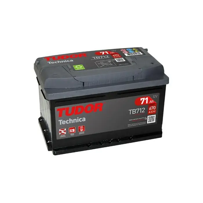 Batteria Auto Tudor Technica TB 712 "71 Ah " Di Tendenza