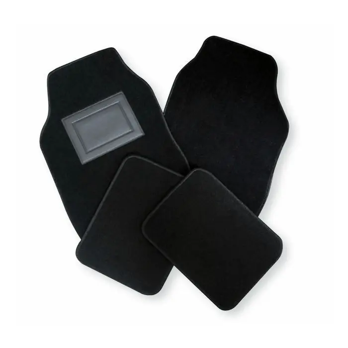 Tappetini per auto in moquette neri universali mod.Q5 Ordina Subito