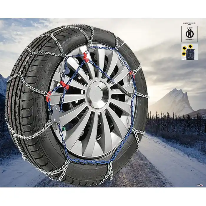 Spedizione Espresso Catena auto da neve ultrasottili SLIMGRIP 7 mm gr 09