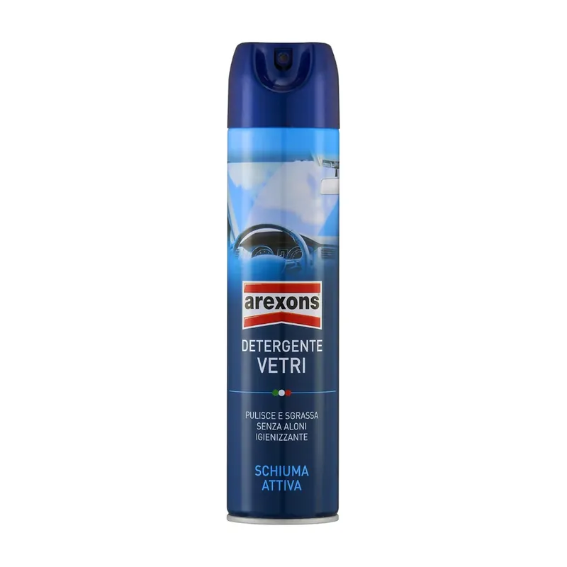 8321 AREXONS DETERGENTE VETRI 400 ML - PULIZIA VETRI AUTO SENZA ALONI Novità