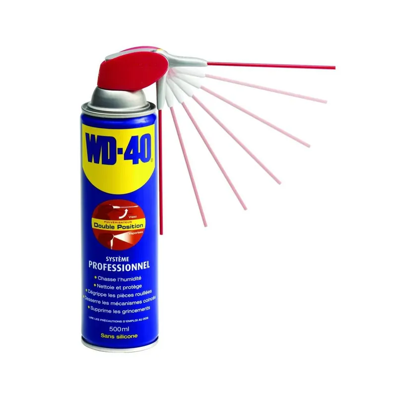 39034 WD-40 SPRAY MULTIFUNZIONE 500ML DOPPIA POSIZIONE - LUBRIFICANTE, SBLOCCANTE, ANTICORROSIVO Ultime Pezzi