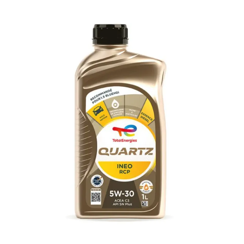 Occasione Imperdibile TOTAL QUARTZ INEO RCP 5W30 1LT - OLIO MOTORE PROTEZIONE SUPERIORE PER MOTORI DIESEL E BENZINA