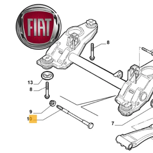 7603698 FIAT - VITE SOSPENSIONE POSTERIORE PUNTO MULTIPLA Bestseller