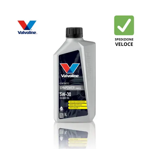 Offerta Del Giorno VALVOLINE 907863 SynPower OLIO MOTORE RNO C3 5W-30 – 1 Litro
