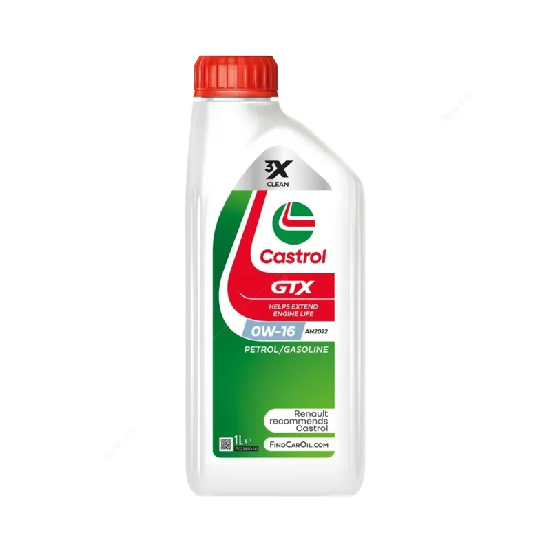 Consegna Rapida Castrol GTX 0W-16 AN2022 1L Renault Ibrido | API SP