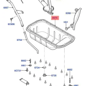 FORD 2178714 - COMPLESSIVO COPPA OLIO MOTORE Consegna Rapida