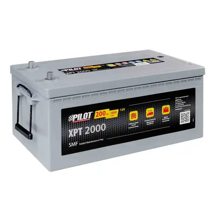 Batteria 12v Pilot Smf 200 Ah 1050 A Pilot Batterie Per Camion Batterie Xpt2000 Ultima Occasione