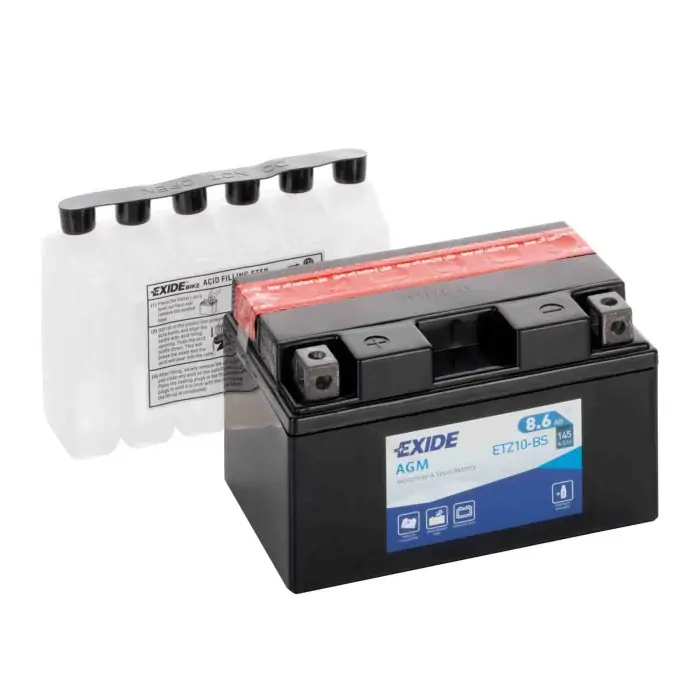 Batteria 12v Exide Bike Agm 9 Ah 145 A Atlantic Sprint Exide Bike Batterie Per Moto Batterie Nuova Collezione