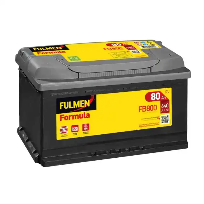 Popolare Batteria 12v Fulmen Formula 80 Ah 640 A L04 8c-8c Spider-a4 (8d2, B5) Fulmen Batterie Per Auto Batterie