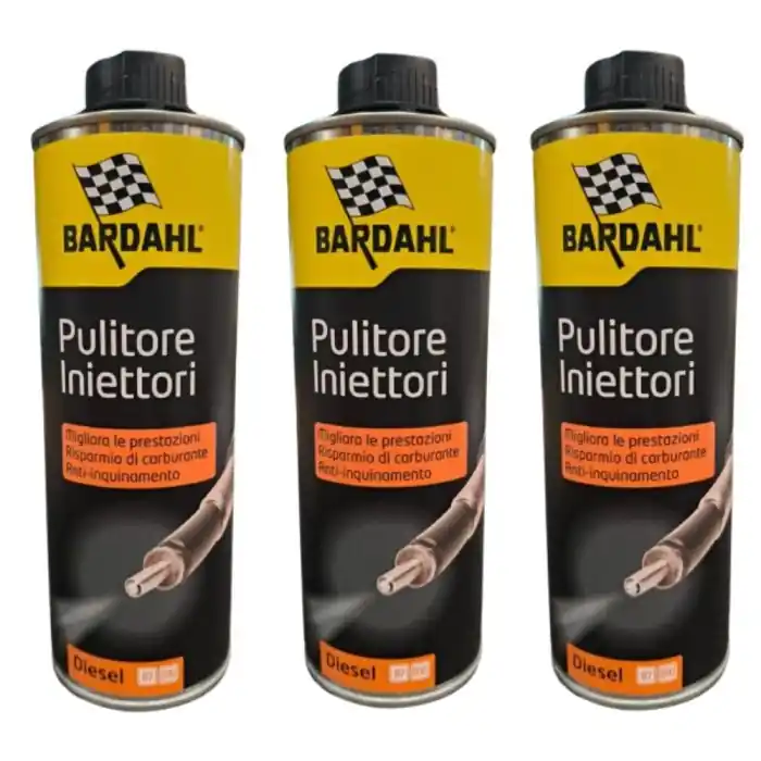 Bardahl Injector Cleaner 3 X 500 Ml 122031 Pulitore Iniettori Diesel Prezzo Conveniente