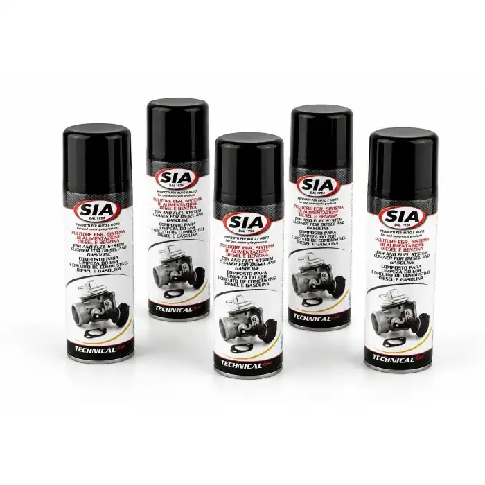 Consegna Rapida Sia 8557 Pulitore Sistema Alimentazione Valvola Egr 400 Ml Con Cannuccia Dosatore 5 Pezzi