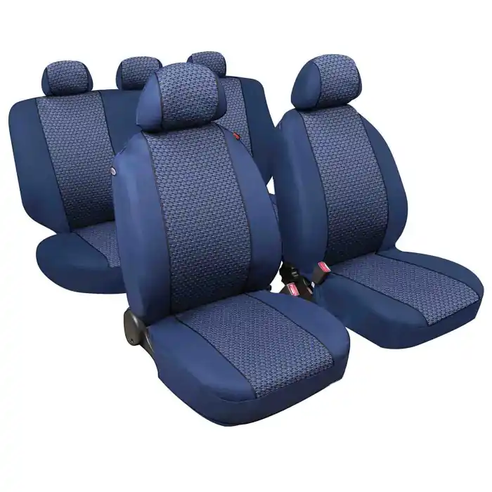 Professionale Diago Set Fodere Coordinate In Jacquard Blu Coprisedili Set Completo Coprisedili