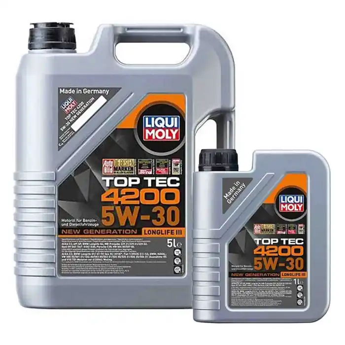 Promozione Liqui Moly 8973 Top Tec 4200 5w30 6 Litri Olio Motore Benzina E Diesel