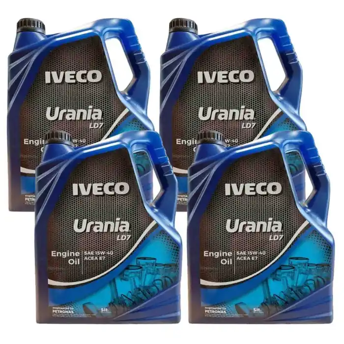 Petronas Iveco Urania Ld7 15w40 Olio Motore Diesel Turbocompressi E Veicoli Commerciali. Kit Promozione 20 Litri Compra Online