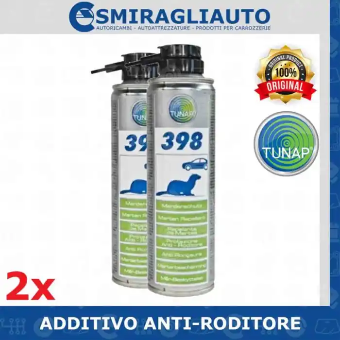 Prezzo Conveniente Tunap 398 Protezione Repellente Anti Roditore Morsi Resistente Topi Auto 2pz