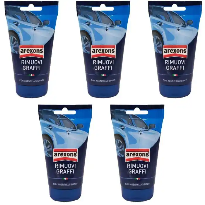Offerta Del Giorno Arexons Rimuovi Graffi 8250 150gr Pasta Elimina Graffi Superficiali 5 Pezzi