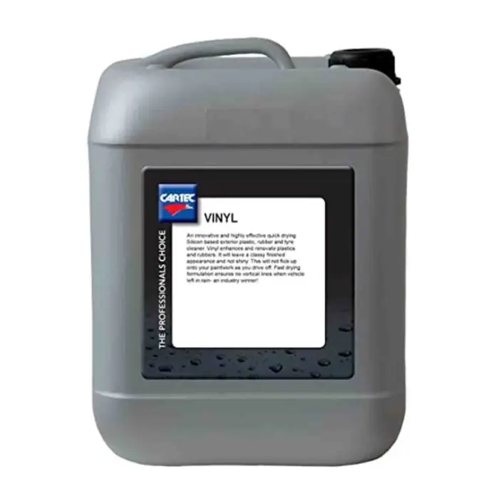 Affare Vinyl Silicon Free - Ravvivante Plastiche Esterne E Gomme Per Auto, Nero Per Plastiche E Protettivo (5 Litri)