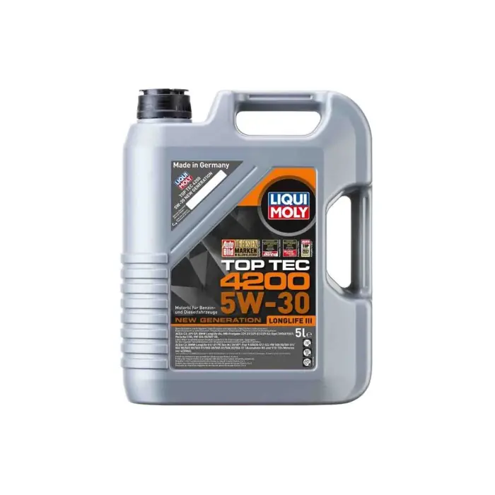 Liqui Moly 8973 Top Tec 4200 5w30 5 Litri Olio Motore Benzina E Diesel Vendita Finale