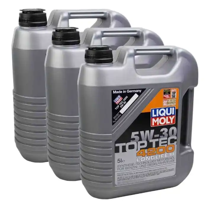 Professionale Liqui Moly 8973 Top Tec 4200 5w30 15 Litri Olio Motore Benzina E Diesel