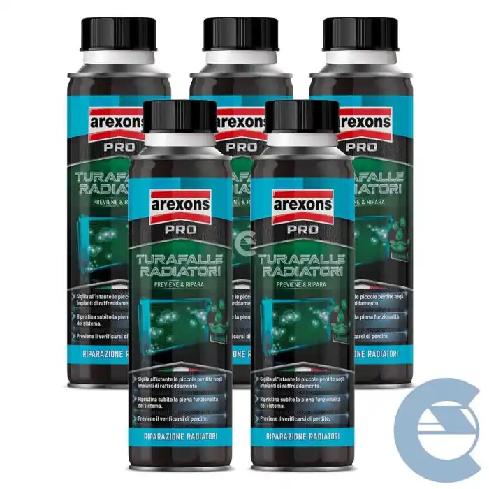 Arexons 3571 Turafalle Perdite Radiatore 5 Pezzi X 300 Ml. Spedito Oggi