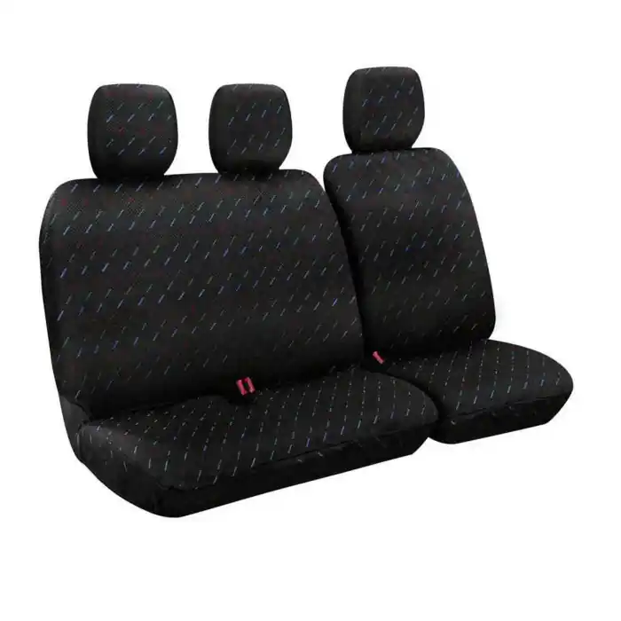 Dido 1 Set Fodere Per Furgone Senza Avvolgicintura Nero Set Fodere Per Furgone Senza Avvolgicintura Coprisedili Per Furgoni Soddisfatti O Rimborsati