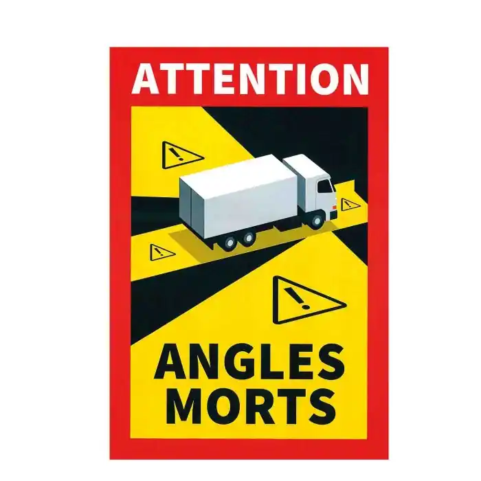 Compra Oggi Stesso Contrassegno Magnetico Angoli Morti 1 Pz Camion Contrassegni Targhe E Contrassegni