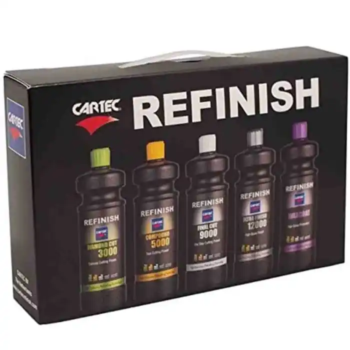 Cartec Kit Lucidatura Professionale Carrozzeria Auto - Refinish Line Promo Pack 150ml Solo Oggi