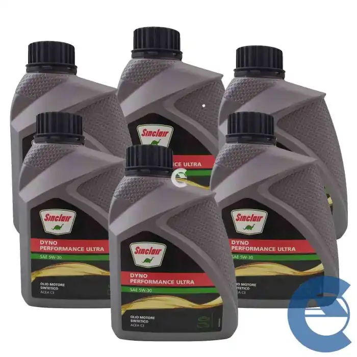 Promo Stagionale Sinclair Dyno Performance Ultra 5w30 6 Litri Olio Motore Veicoli E Auto Fap Acea C3