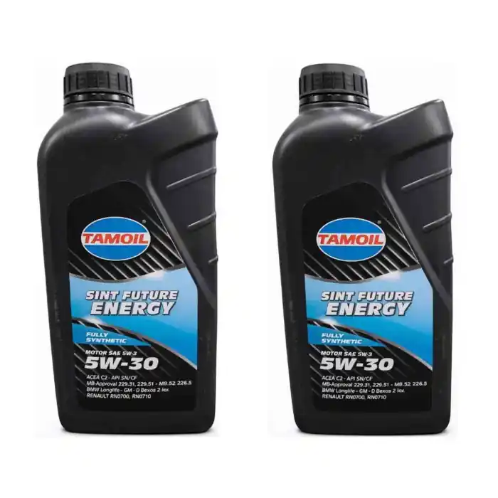 Tamoil Sint Future Energy 5w-30 2 Litri Olio Motore Benzina Gpl Diesel Fap Sconto