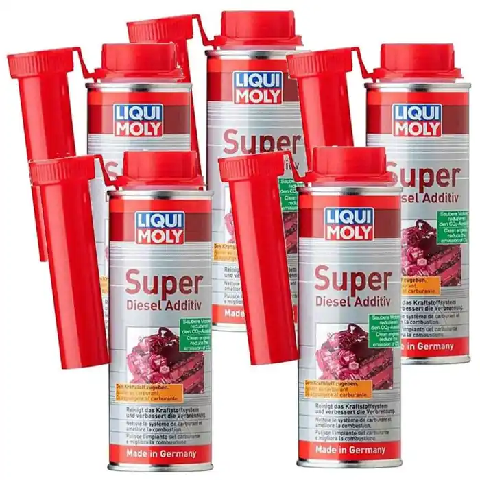 Liqui Moly Super Diesel Additive 5 Pezzi X 250 Ml 1806 Pulizie Iniettori Diesel Super Prezzo