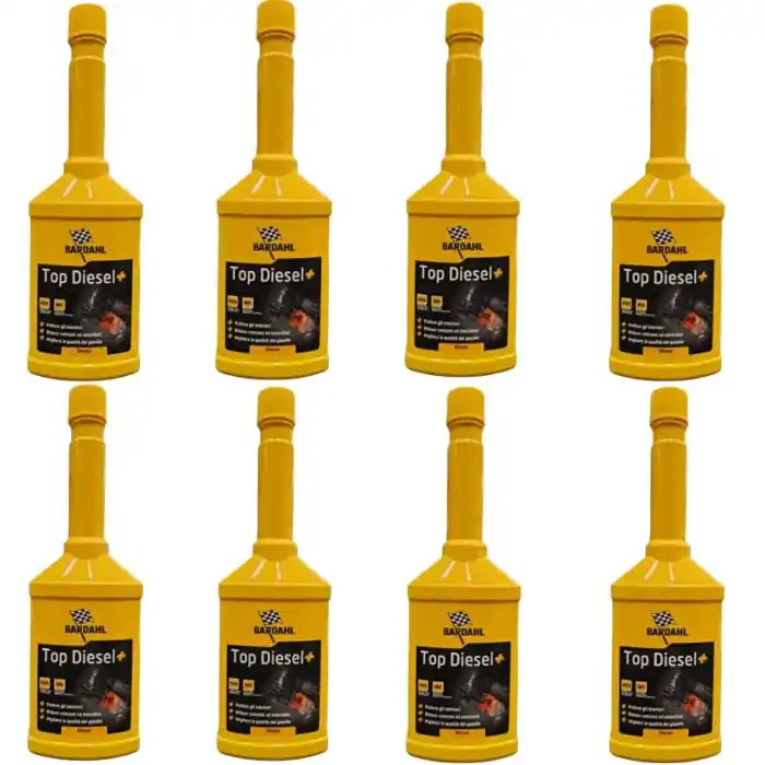 Promozione Bardahl Top Diesel 8x250ml 120019 Additivo Pulizia Iniettori Gasolio