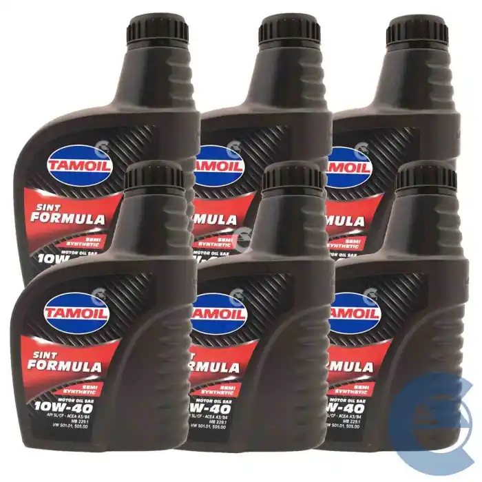 Tamoil Sint Formula 10w40 6 Litri Olio Motore Benzina Diesel Furgoni Leggeri Sconto